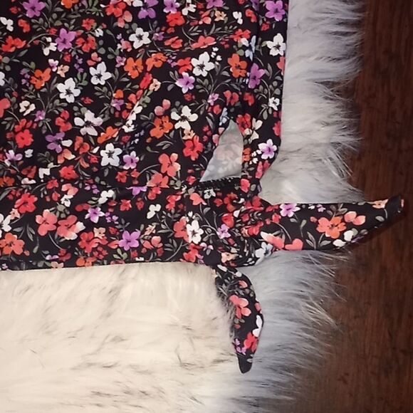 Women’s Plus Ditsy Floral Tankini Bathing Suit Swimsuit Size XL - Picture 6 of 8